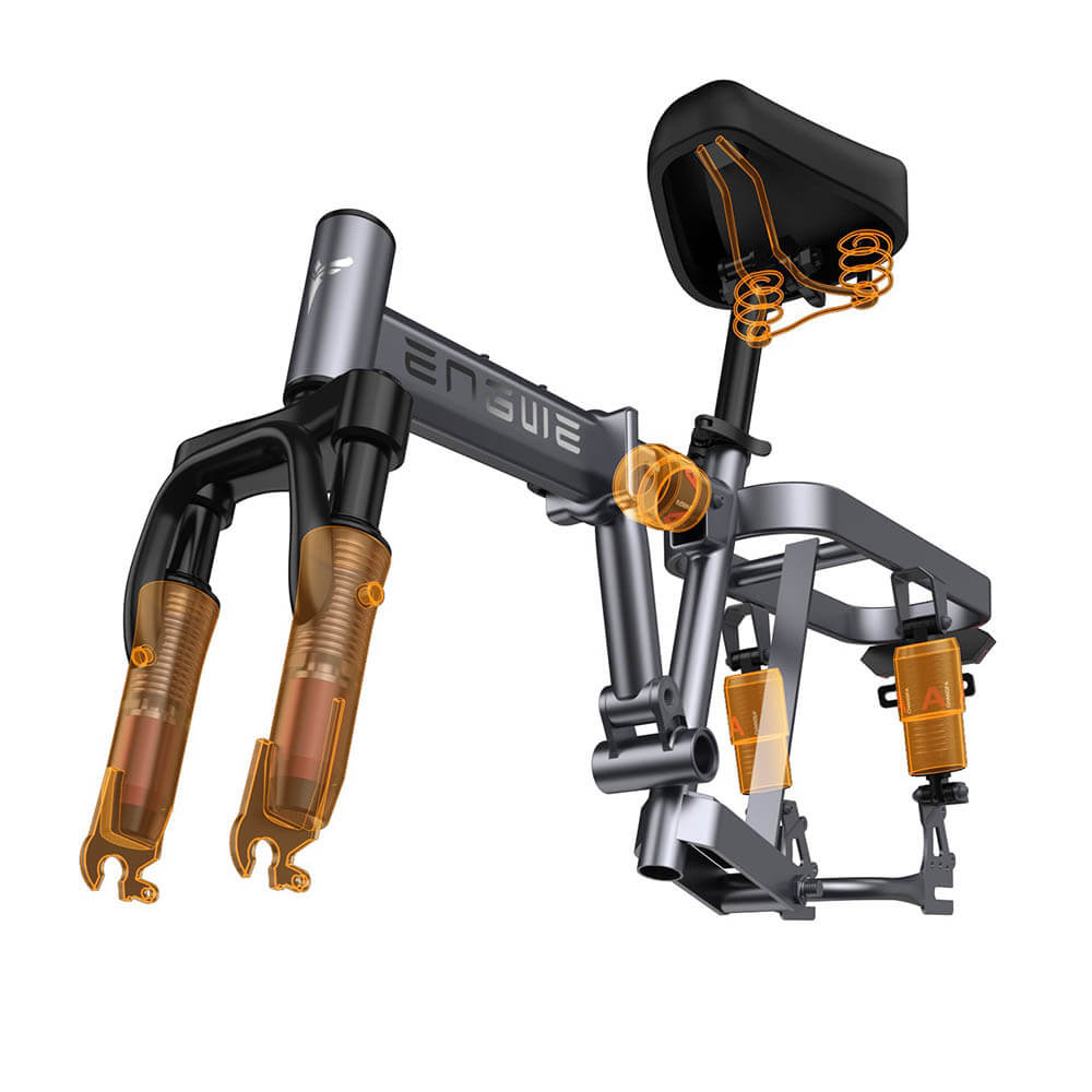 ENGWE T14 250W Ebike dobrável 80km 25km/h