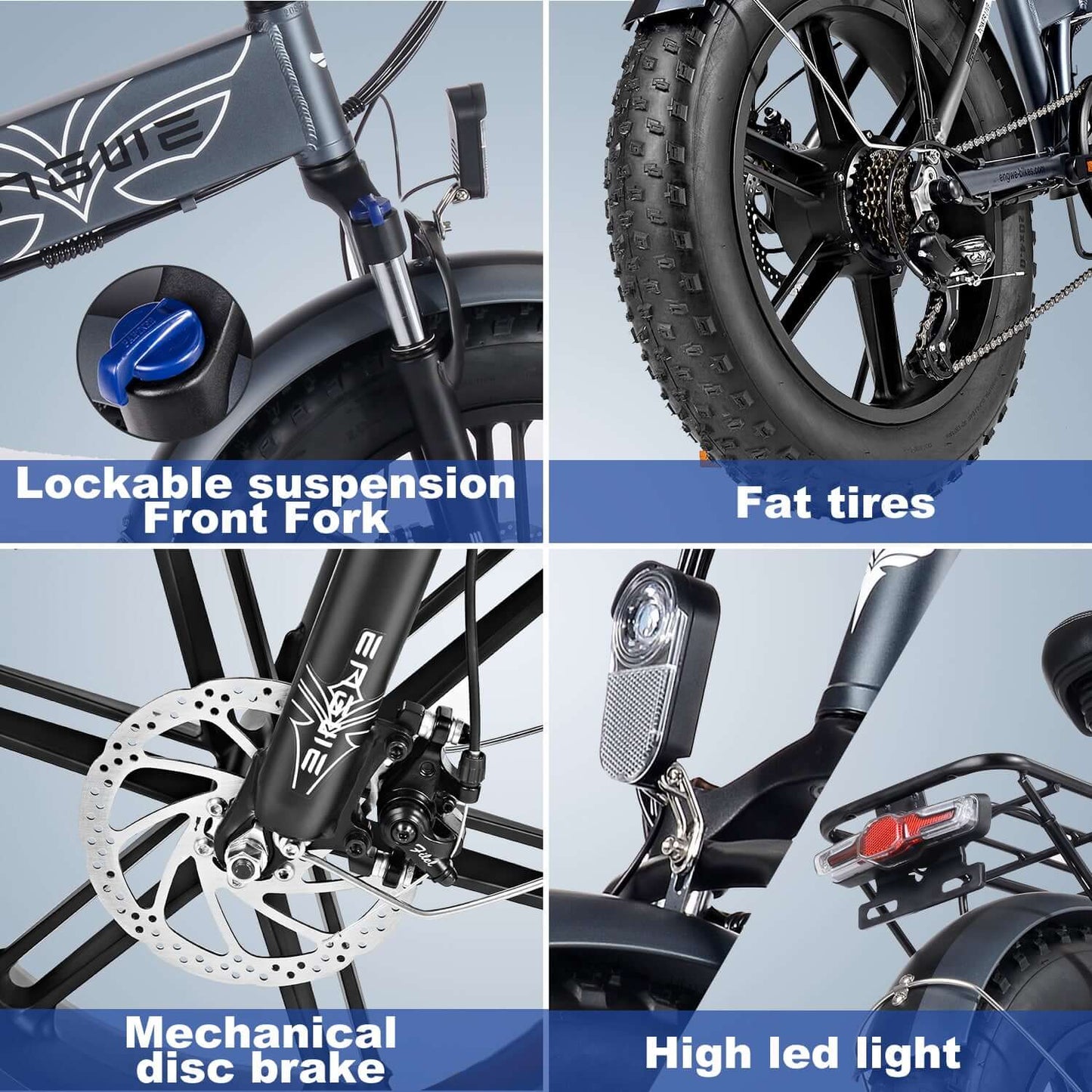 ENGWE EP-2 Pro Folding Electric Bike 120km 25km/h