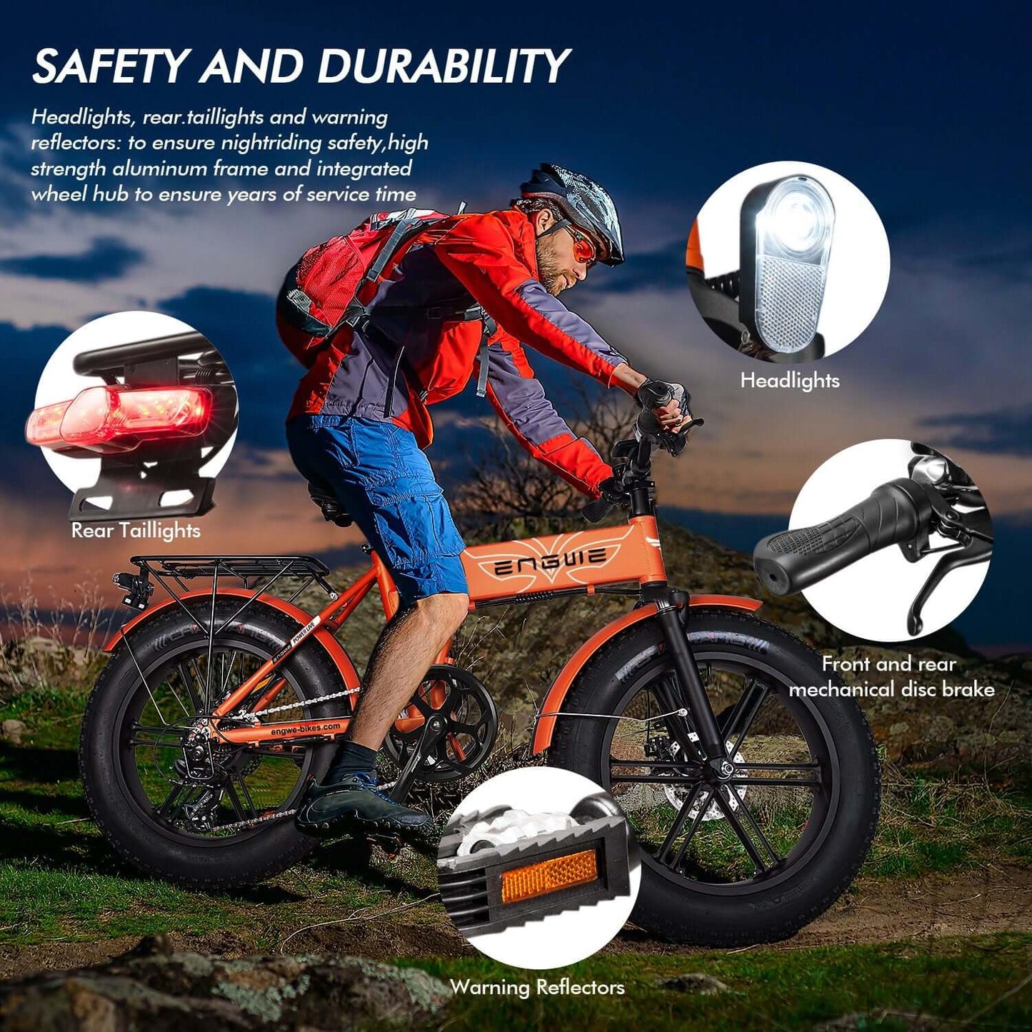 ENGWE EP-2 Pro Folding Electric Bike 120km 25km/h