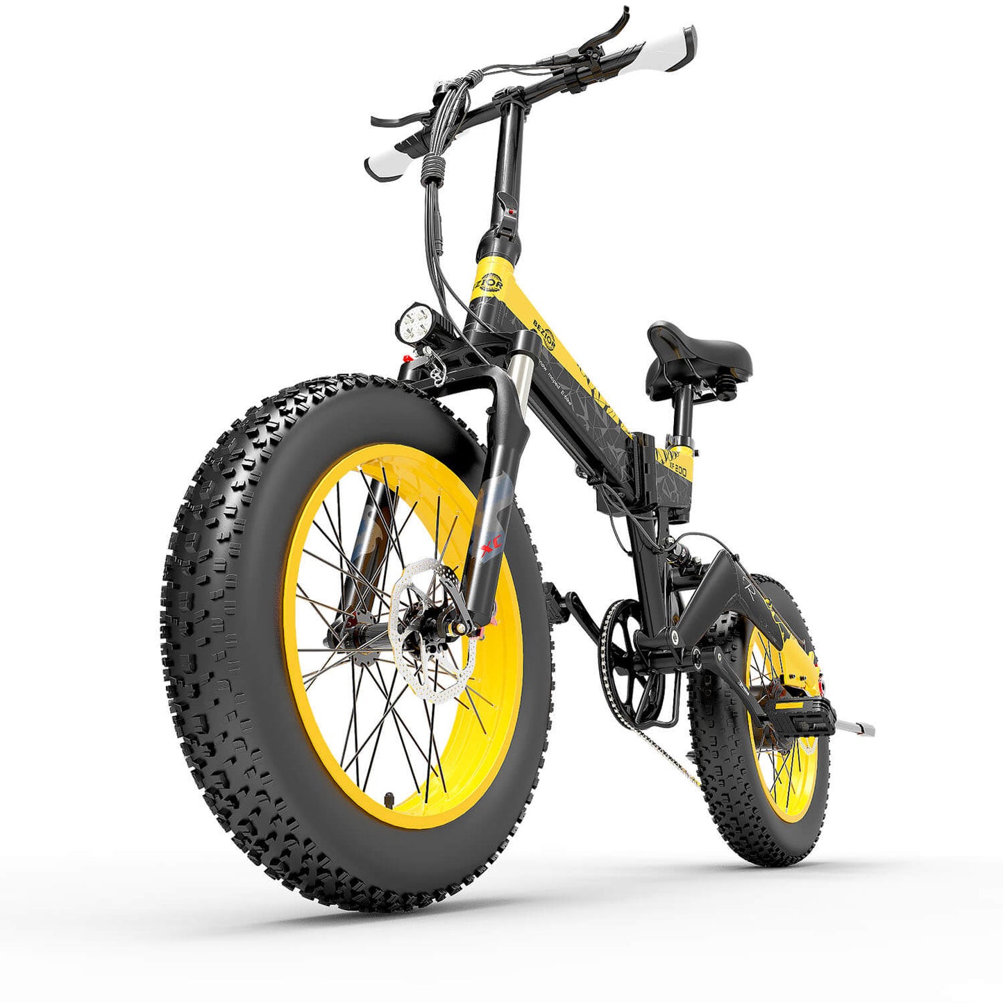 BEZIOR XF200 1000W Bicicleta Elétrica Dobrável de Montanha