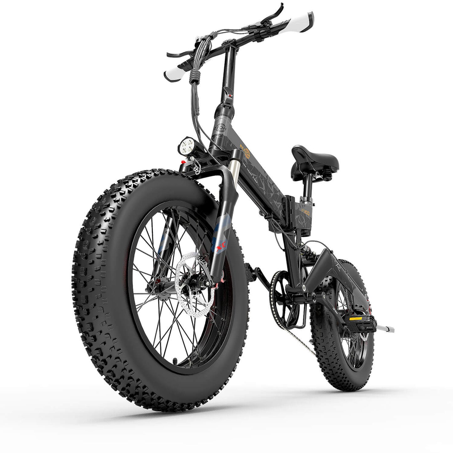 BEZIOR XF200 1000W Bicicleta Elétrica Dobrável de Montanha