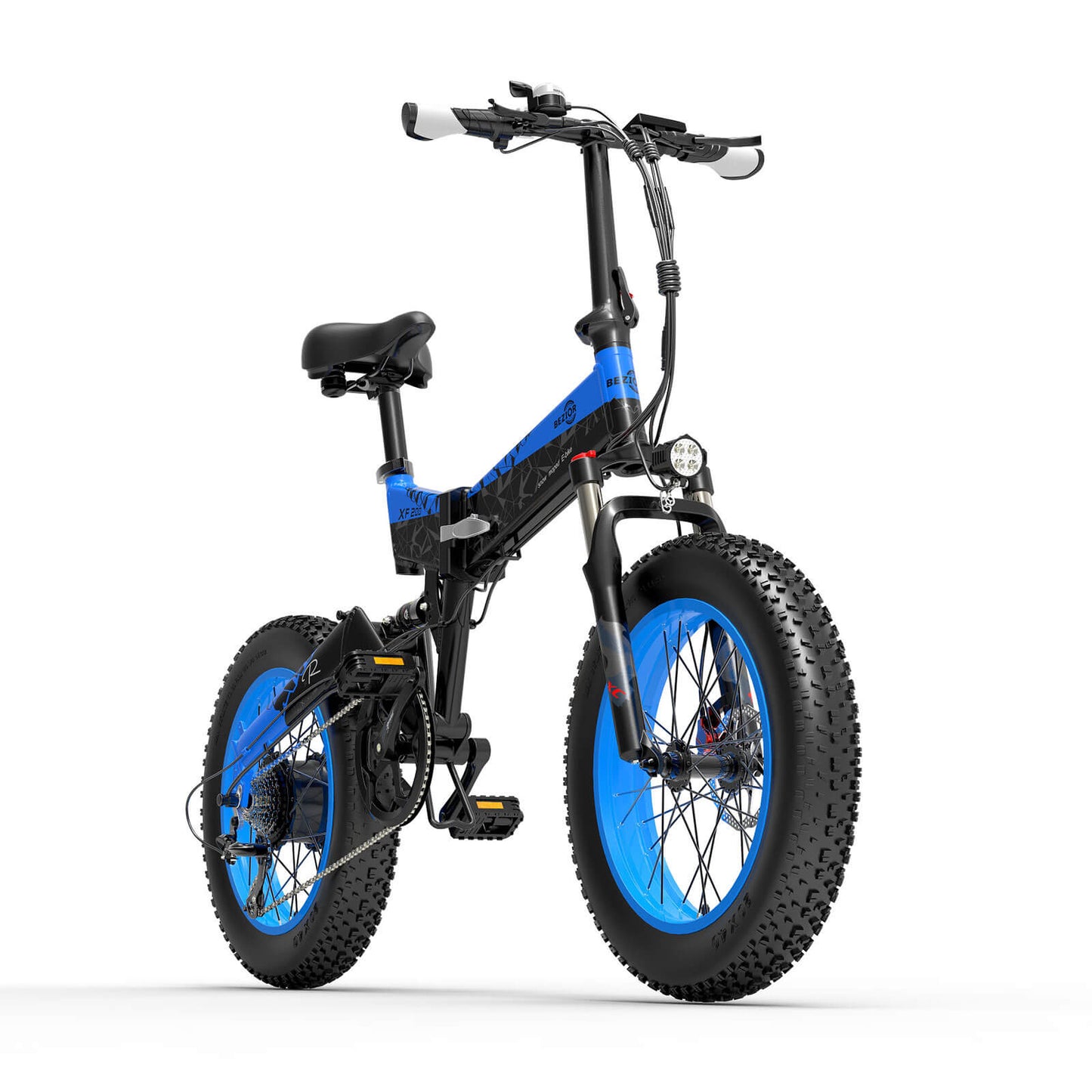 BEZIOR XF200 1000W Bicicleta Elétrica Dobrável de Montanha