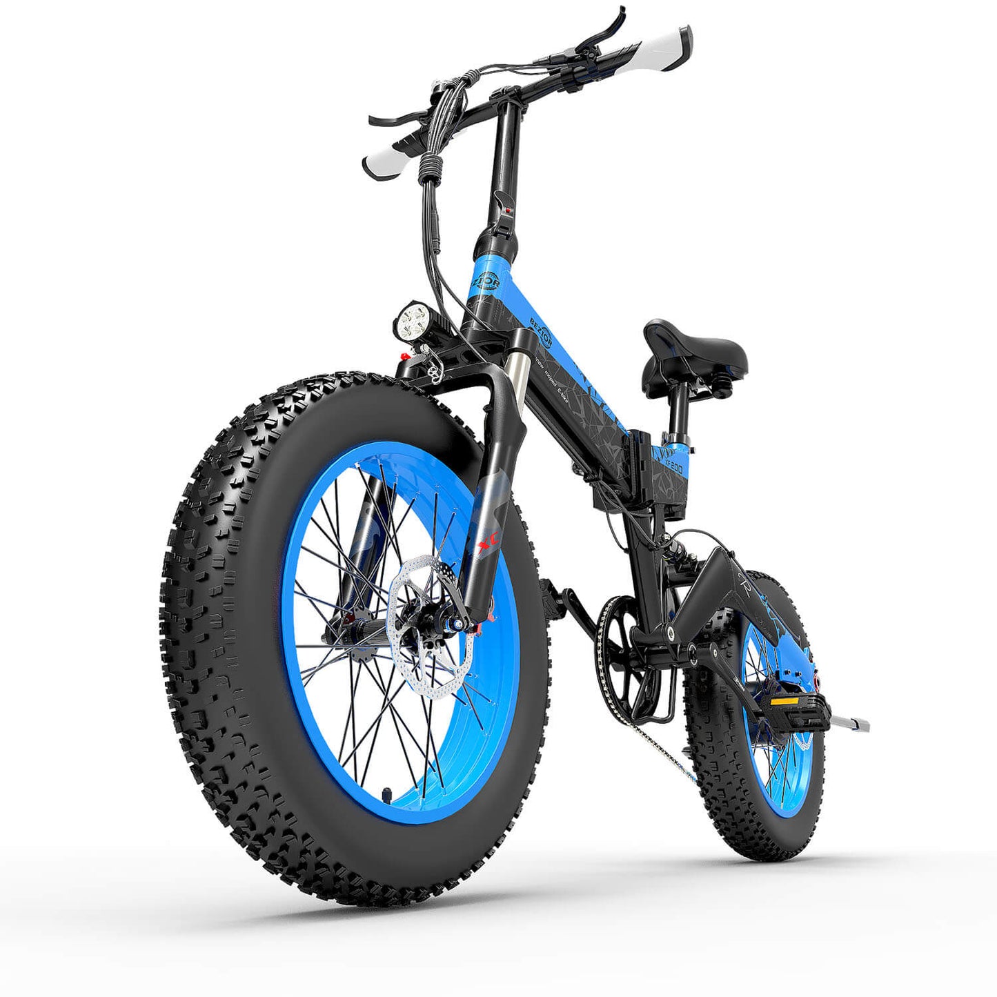 BEZIOR XF200 1000W Bicicleta Elétrica Dobrável de Montanha