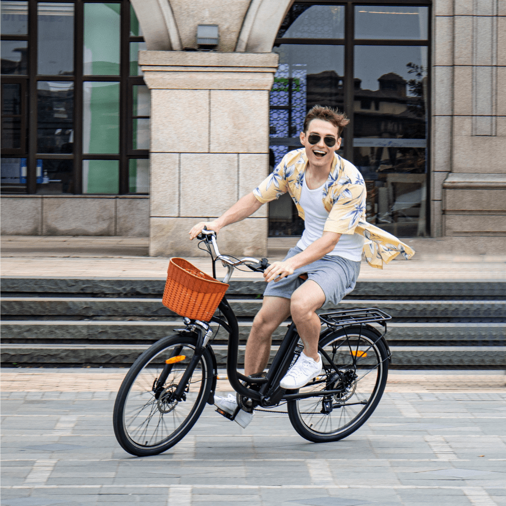 DYU C6 350W 26 Inch City Electric Bike