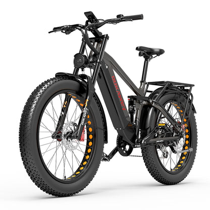 Vélo électrique TOUR Dukawey Silvertip8 52V 20Ah 1000W gros pneu. 