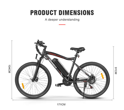 SAMEBIKE SY26-II 500W Electric Mountain Bike
