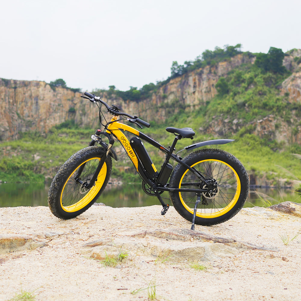 GOGOBEST GF600 1000 W Mountainbike-E-Bike, 110 km, 25 km/h.