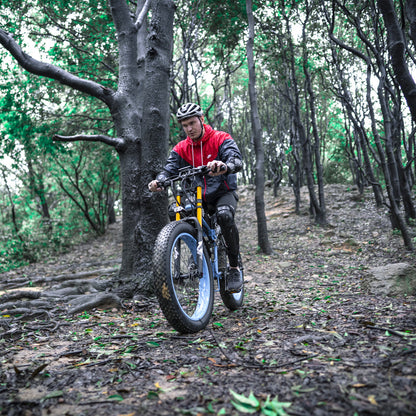 BEZIOR X Plus 1500W Opvouwbare Mountain Ebike 60km 25km/u