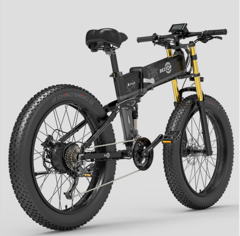 BEZIOR X Plus 1500W Opvouwbare Mountain Ebike 60km 25km/u