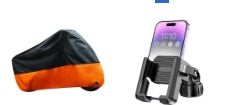 Housse de vélo étanche et support de téléphone rotatif pour vélo
