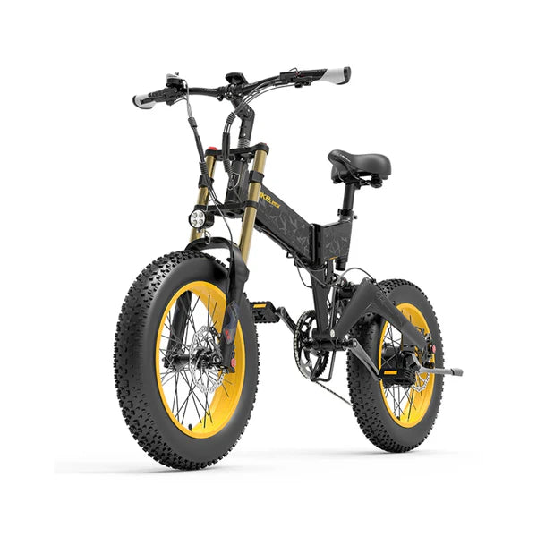 LANKELEISI X3000 Plus 1000W Fat Tire Schnee-Elektrofahrrad