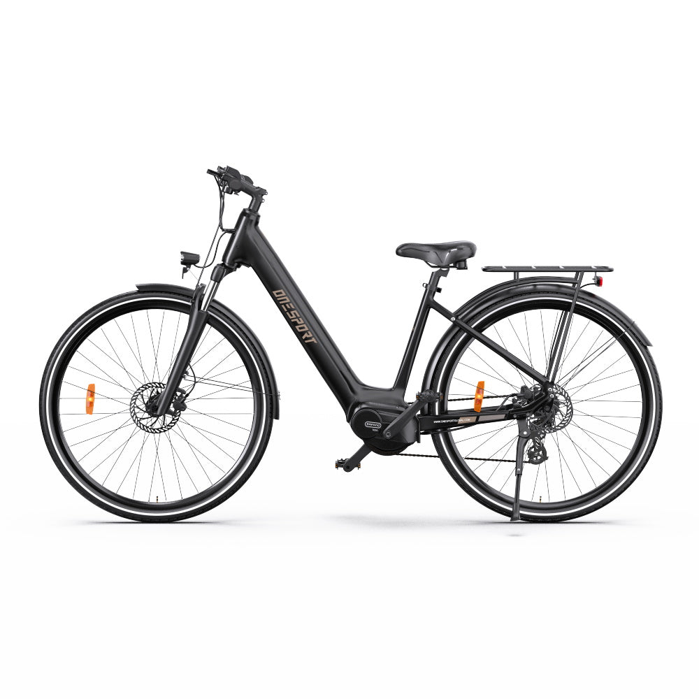 OneSport OT07 Elektrisches Pendlerfahrrad mit Mittelantrieb