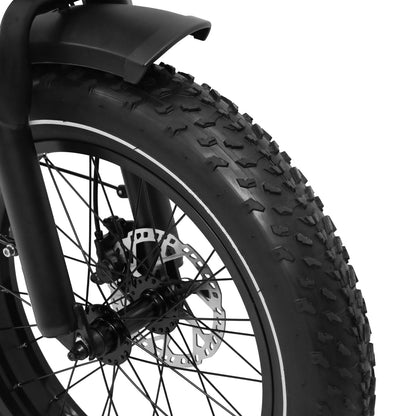 Onesport W66 Vintage Fat Tire 500W Motor Electric Bike