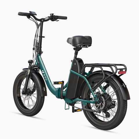 DYU C9 20-Inch Long-Range Foldable Electric Bike