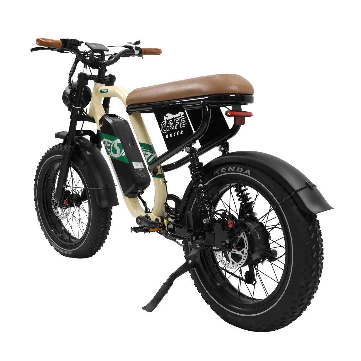 Onesport W66 Vintage Fat Tire 500W Motor Electric Bike