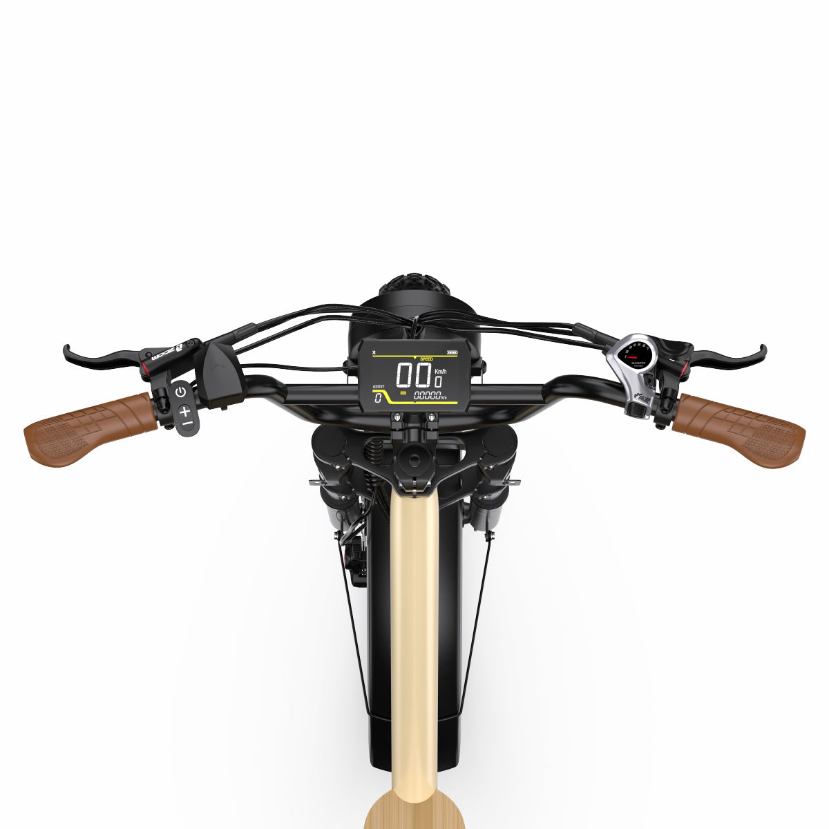 Onesport W77 All-Terrain Fat Tire Electric Bike | 48V High-Capacity Battery, 20"x4.0” Anti-Slip Tires