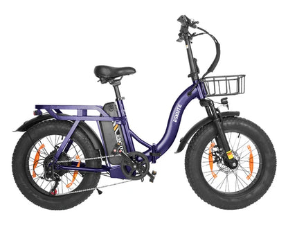 Eskute D202 Fat Tire Folding Electric Bike with Front Suspension