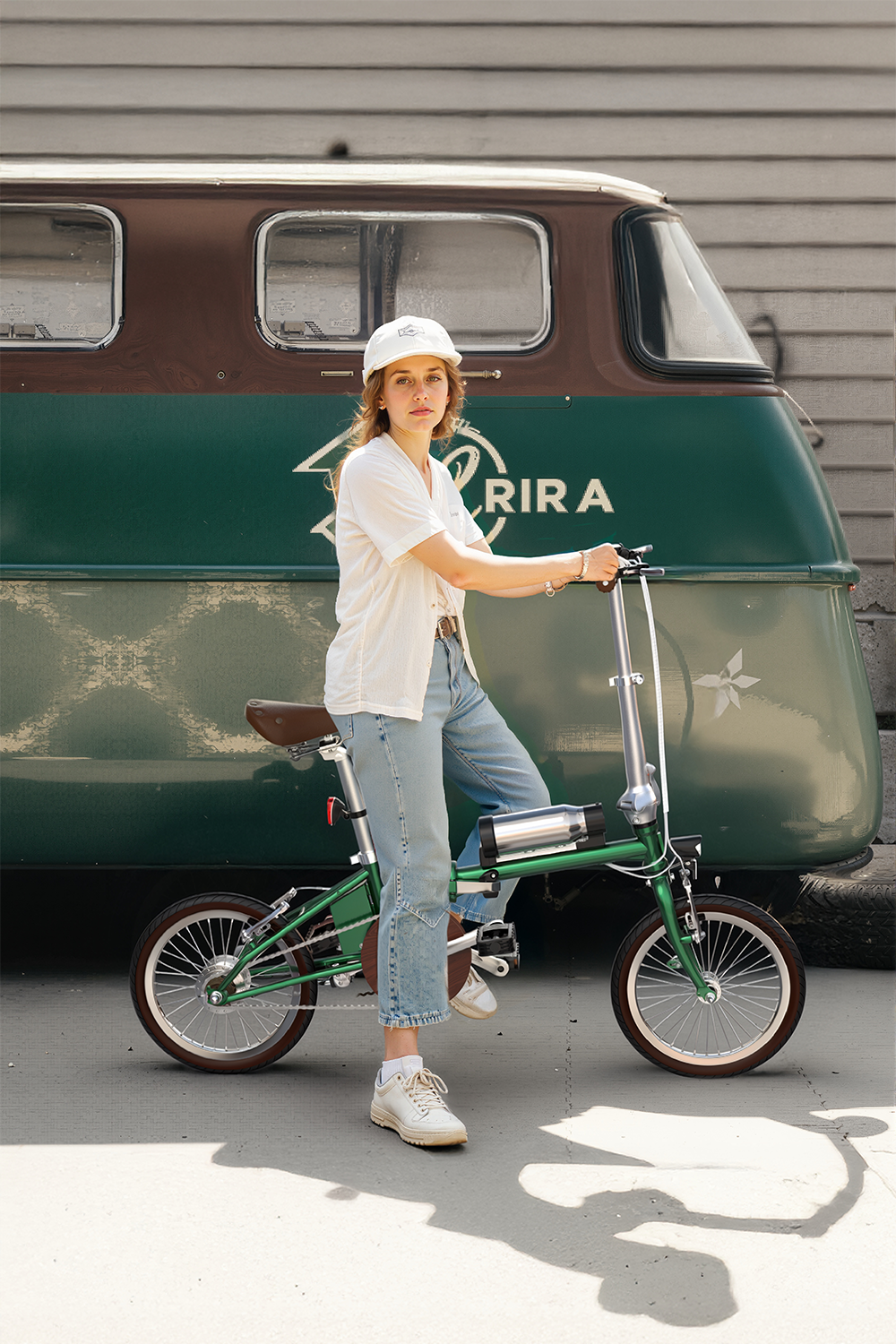 OneSport OT02 Bicicleta Elétrica Urbana Dobrável Leve