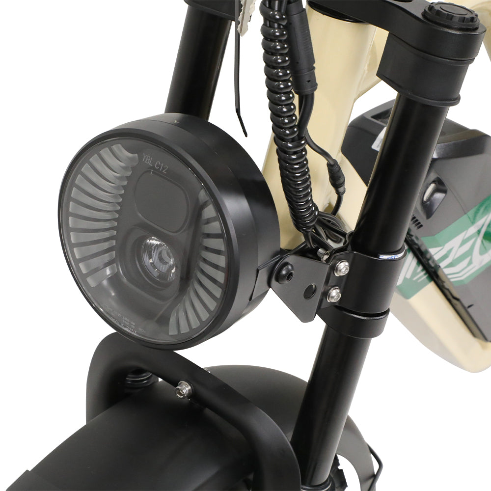 Onesport W66 Vintage Fat Tire 500W Motor Electric Bike
