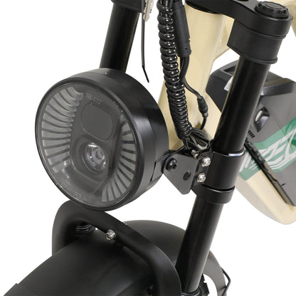 Onesport W66 Vintage Fat Tire 500W Motor Electric Bike