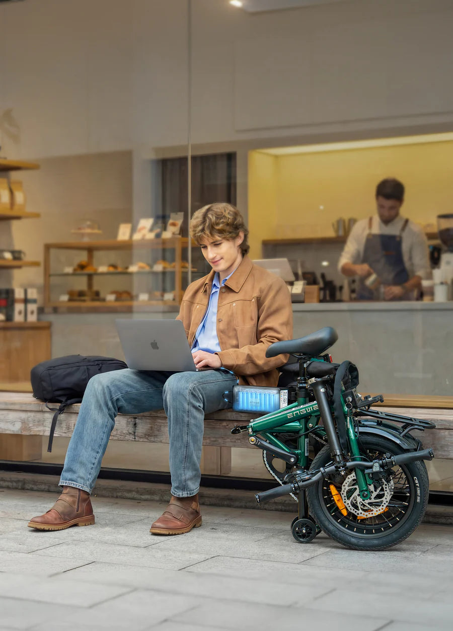 ENGWE Zip 19.4kg Lightweight Folding Electric Bike with Up to 120km Long Range