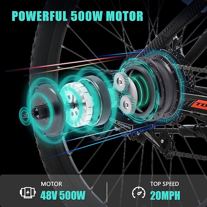 TOTEM Volcano 500W Electric Bicycle