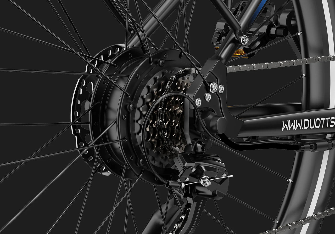 DUOTTS C29 Max – Bicicleta Elétrica Inteligente de Torque Longo Alcance 960W