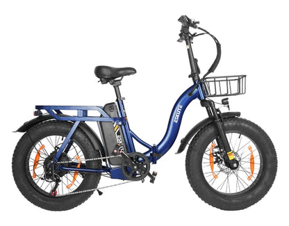 Eskute D202 Fat Tire Folding Electric Bike with Front Suspension