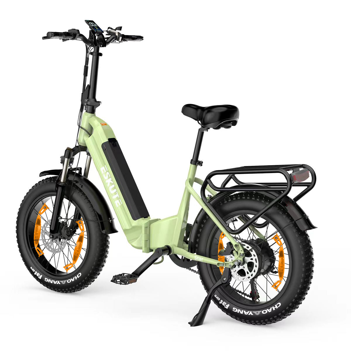 ESKUTE Star Vélo électrique pliant à pneus larges 20 pouces
