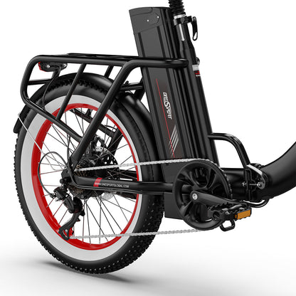 OneSport OT16-2 Urban Tragbares, zusammenklappbares Elektrofahrrad