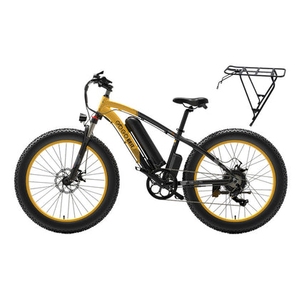 GOGOBEST GF600 1000 W Mountainbike-E-Bike, 110 km, 25 km/h.