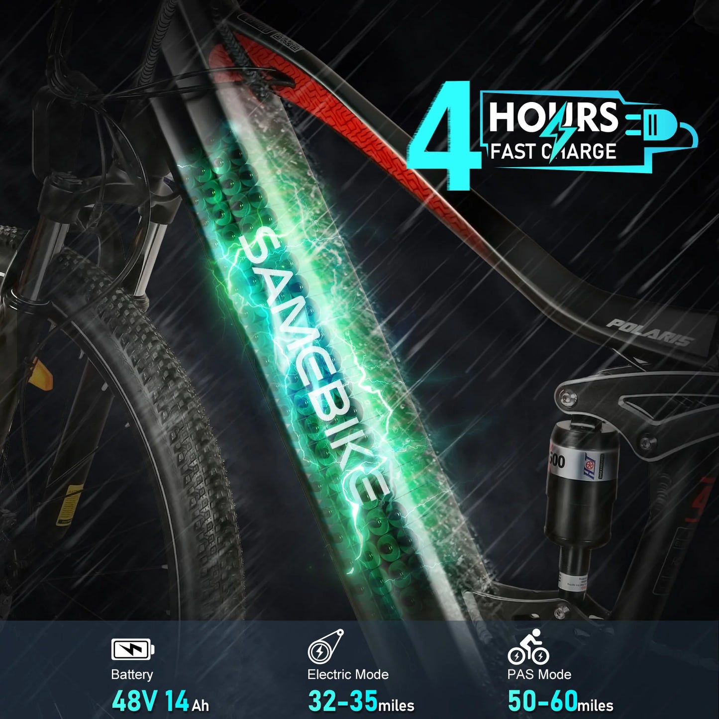 SAMEBIKE XD26-II Off-Road Electric Bike 750W