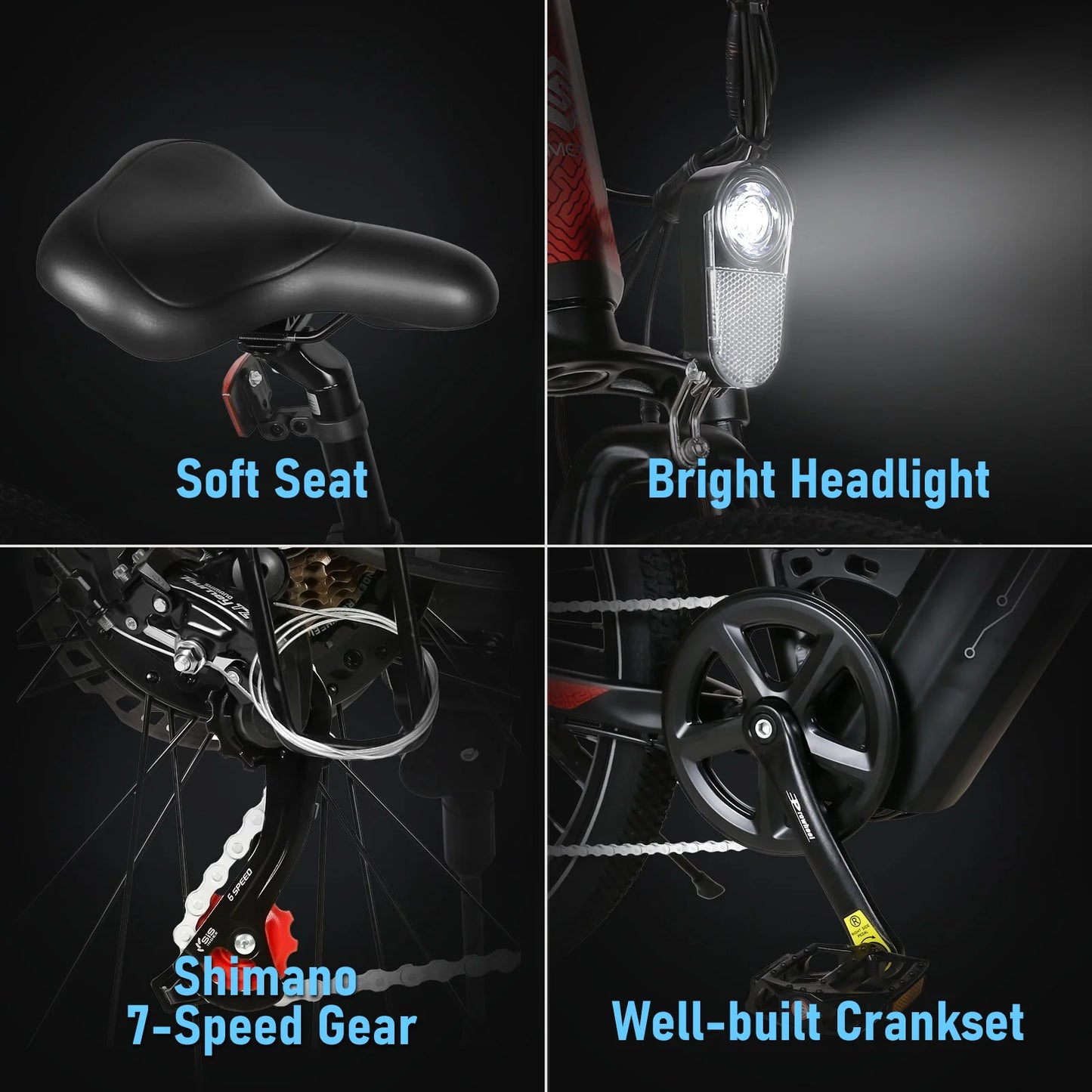 SAMEBIKE XD26-II Off-Road Electric Bike 750W