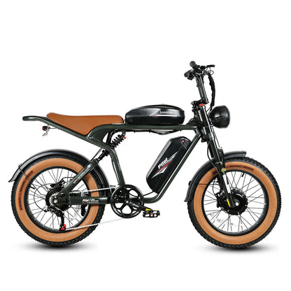 SAMEBIKE M20-III 1200W Dual Batteries Electric Motorcycle