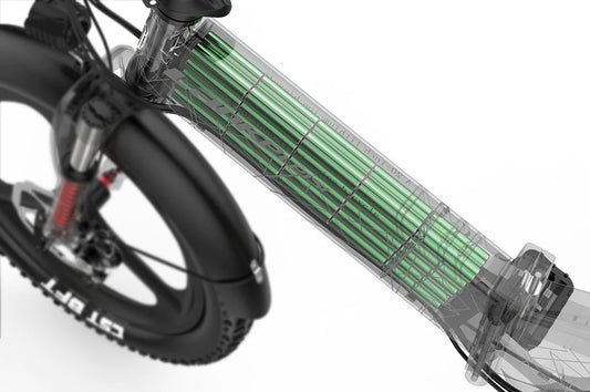 Batterie de vélo électrique LANKELEIS G650 48V 14.5AH