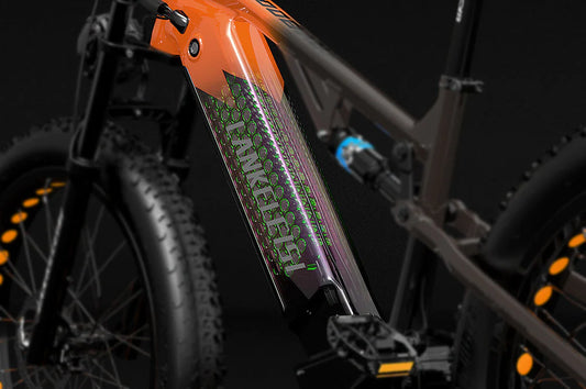 LANKELEISI RV800 48V 20AH electric bike battery
