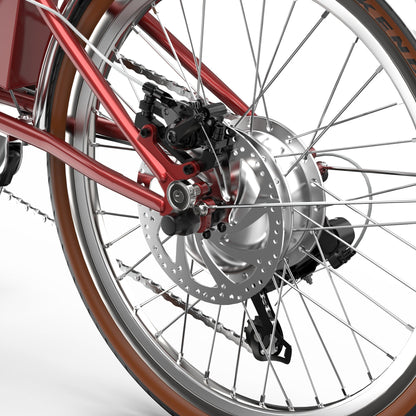 ONESPORT OT02 Pro galinio rato ir stabdžio detalė
