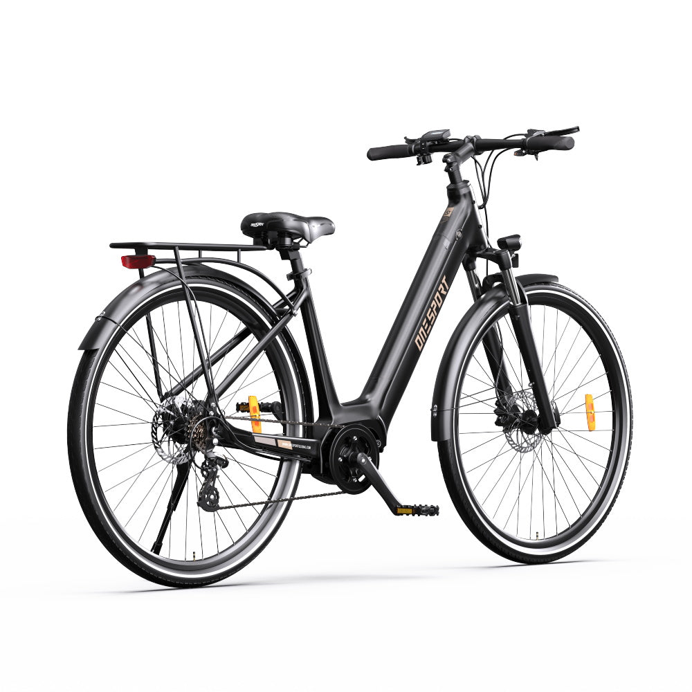 OneSport OT07 Elektrisches Pendlerfahrrad mit Mittelantrieb