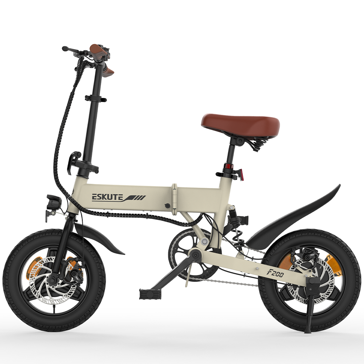 ESKUTE F200 Mini Hochwertiges Elektrisches Klapprad