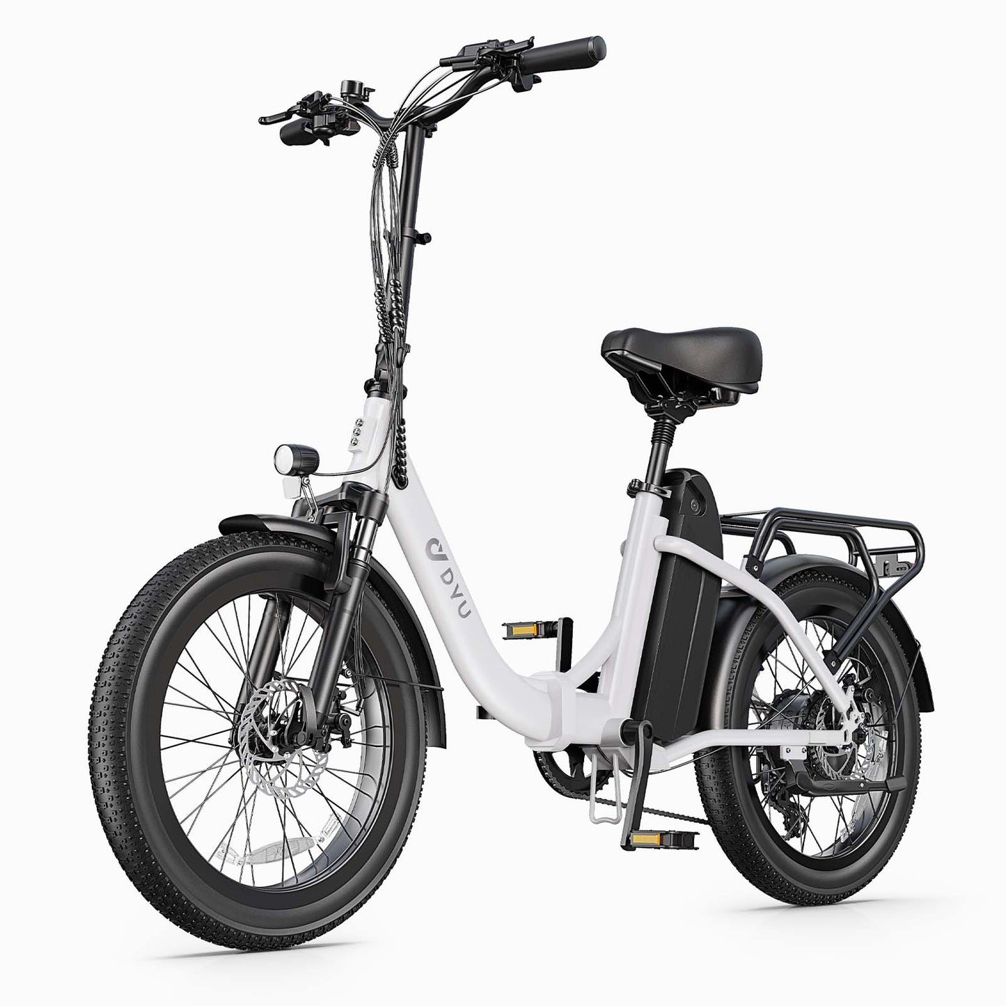 DYU C9 20-Inch Long-Range Foldable Electric Bike