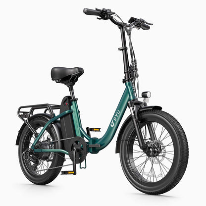 DYU C9 20-Inch Long-Range Foldable Electric Bike