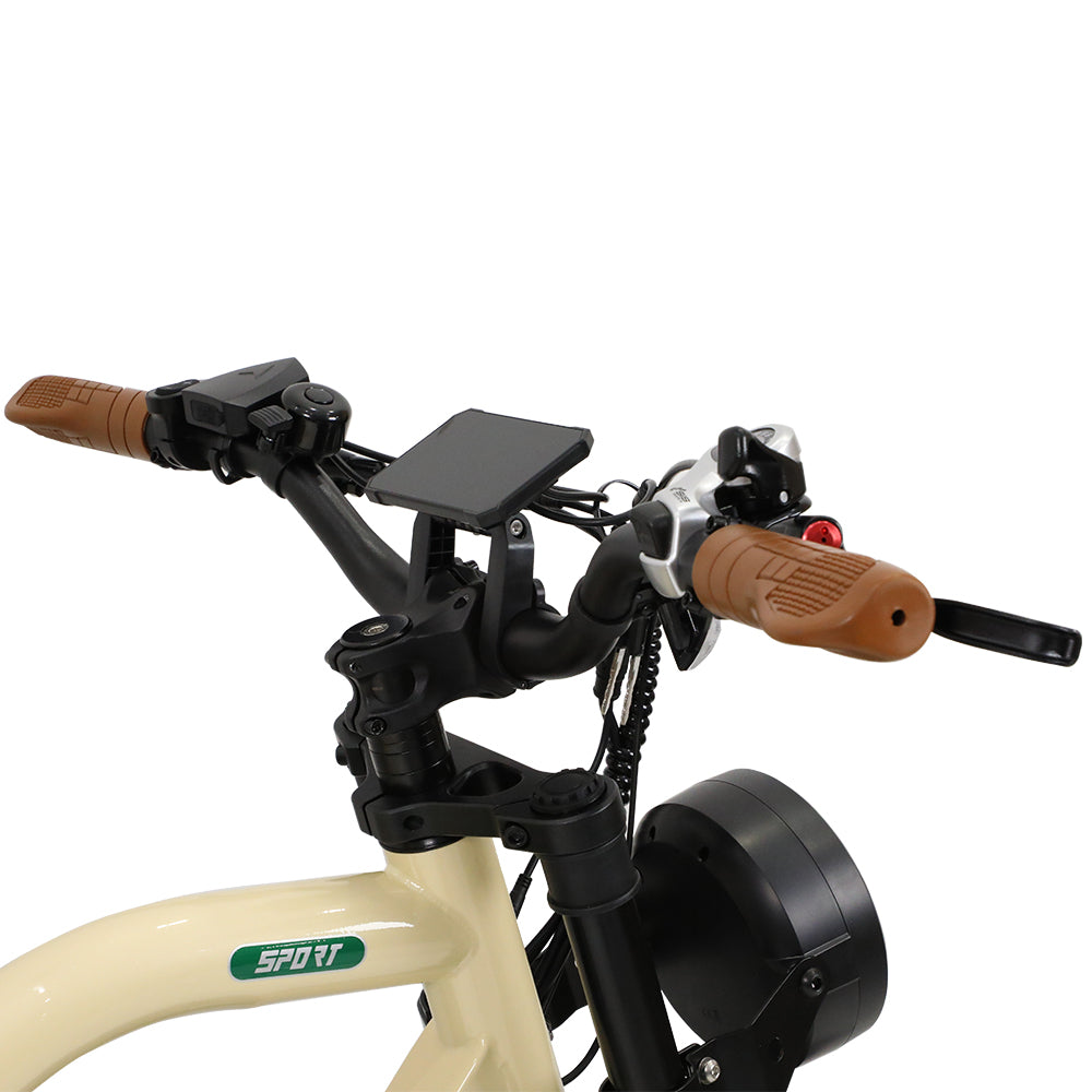 Onesport W66 Vintage Fat Tire 500W Motor Electric Bike