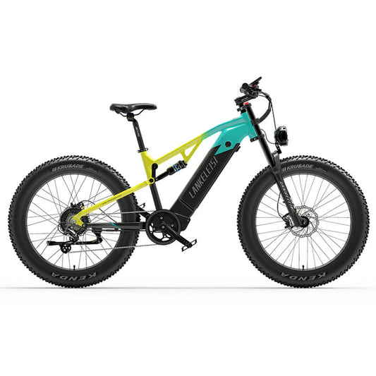 LANKELEISI RV800 Plus Vélo de montagne électrique à moteur Bafang 750W de haute qualité