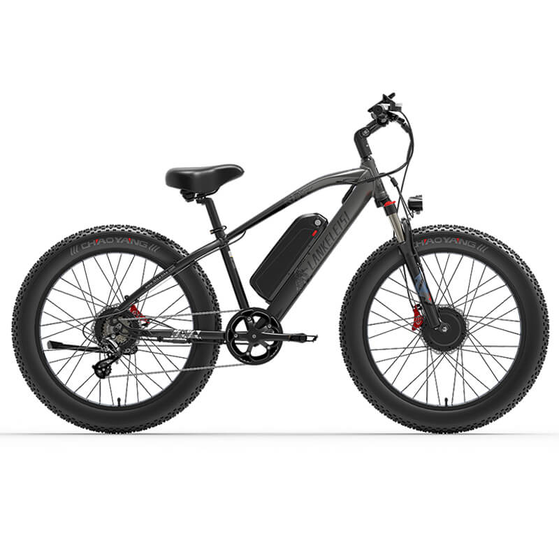 Vélo électrique tout-terrain à double moteur LANKELEISI MG740 Plus