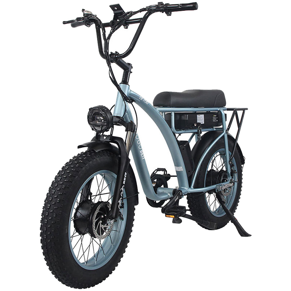 Vélo électrique rétro à double moteur GGOBEST GF750 City 1000 W