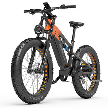LANKELEISI RV800 Plus Hoge kwaliteit 750W Bafang Motor elektrische mountainbike