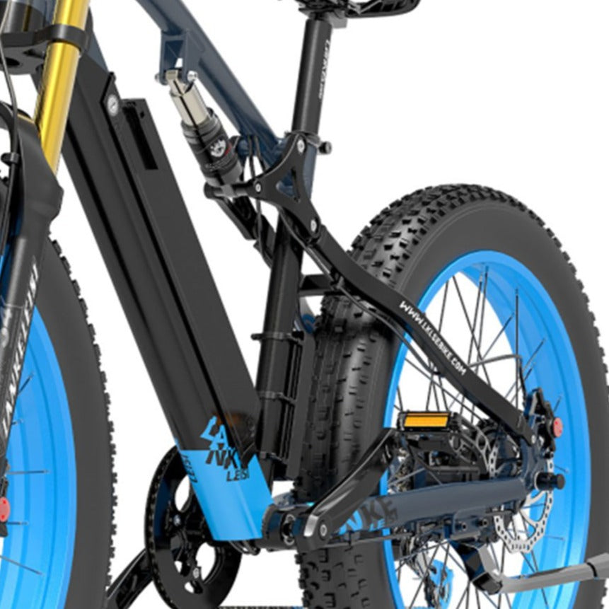 LANKELEISI XT750 PLUS GRANDE FOURCHE VTT électrique Fat Tire–  lankeleisi-bikes