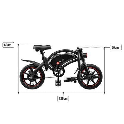 Vélo électrique pliable DYU D3F 14 pouces