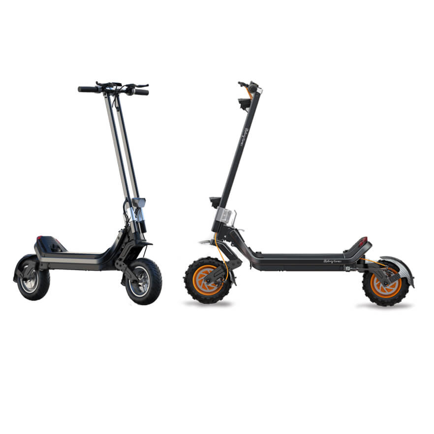 Scooter électrique à deux moteurs G63 Riding Times 25 km / h